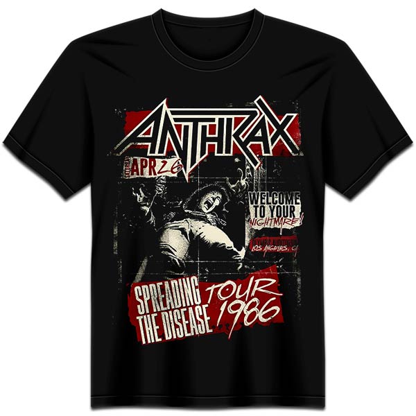 ANTHRAX - Spreading the Disease - Ref. B08