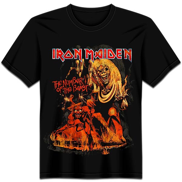 IRON MAIDEN - The Number of The Beast 2 Colores - Ref. B27