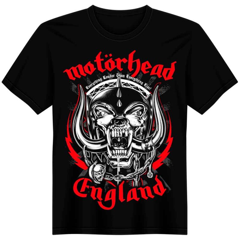 MOTORHEAD - England Red - Ref. B52