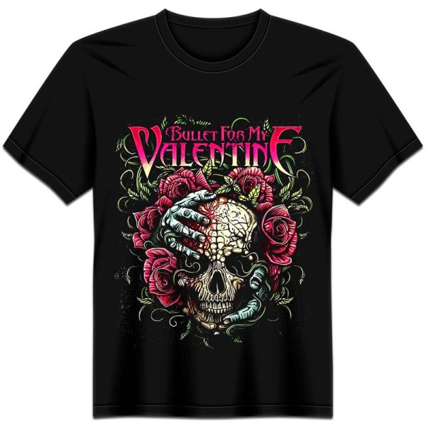 BULLET-FOR-MY-VALENTINE - Pink-Skull - B218