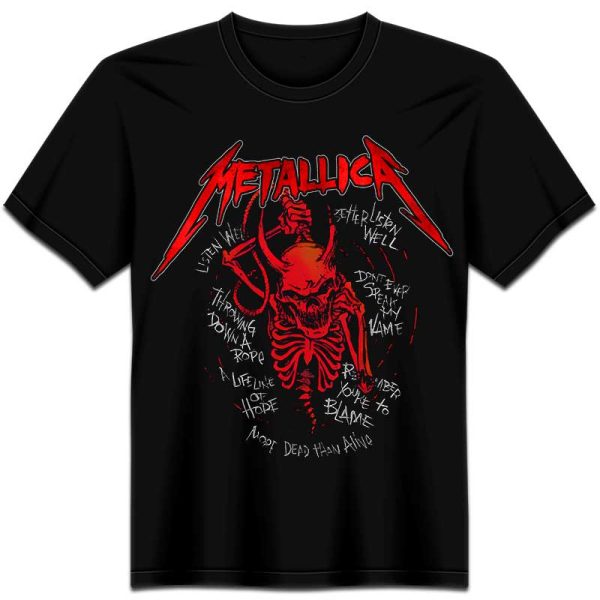 METALLICA - Calavera ahorcada -B363