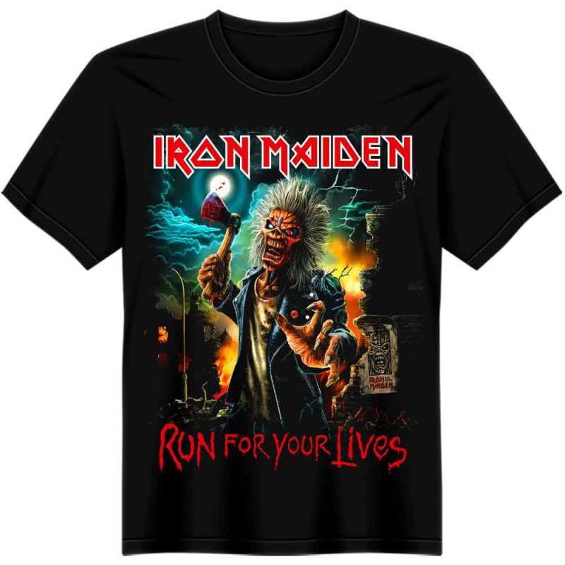 IRON MAIDEN - Run for your live - B413